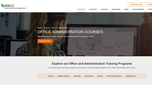 Academy of Learning Career College (AOLCC) - Office Administration