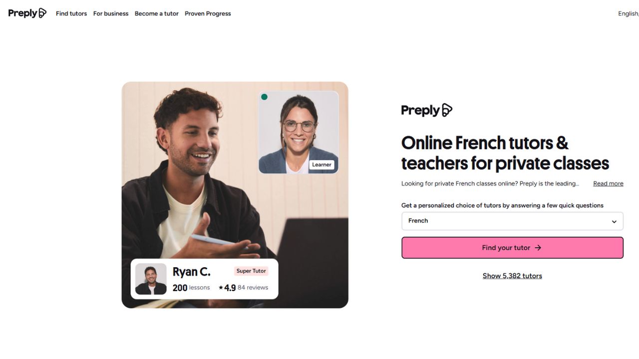 Preply - Online French Tutors