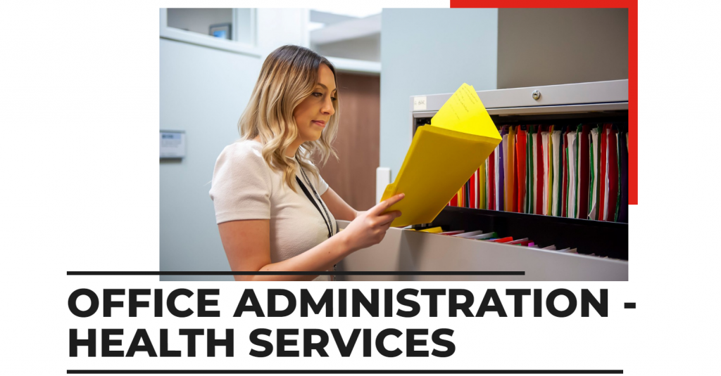 the screenshot from course Fanshawe - Office Administration Health Services