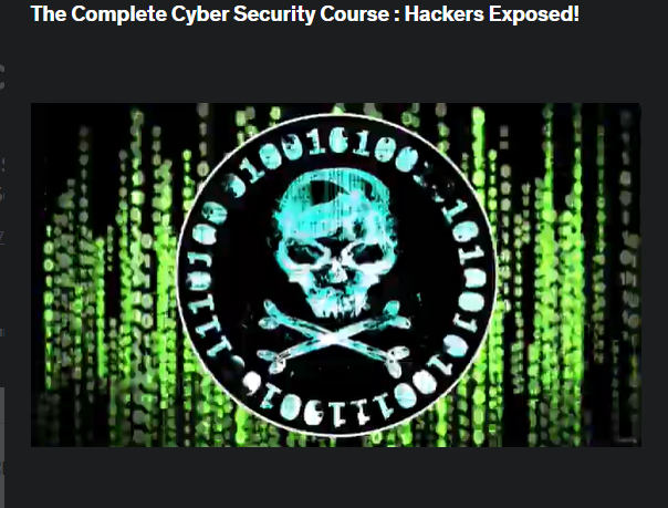 Еру ыскуутырще акщь еру сщгкыу The Complete Cyber Security Course: Hackers Exposed!