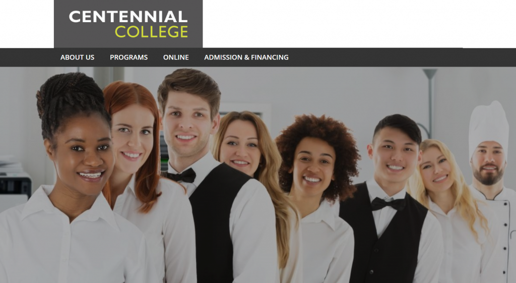 The screenshot from the course of Centennial College - Human Resources Management