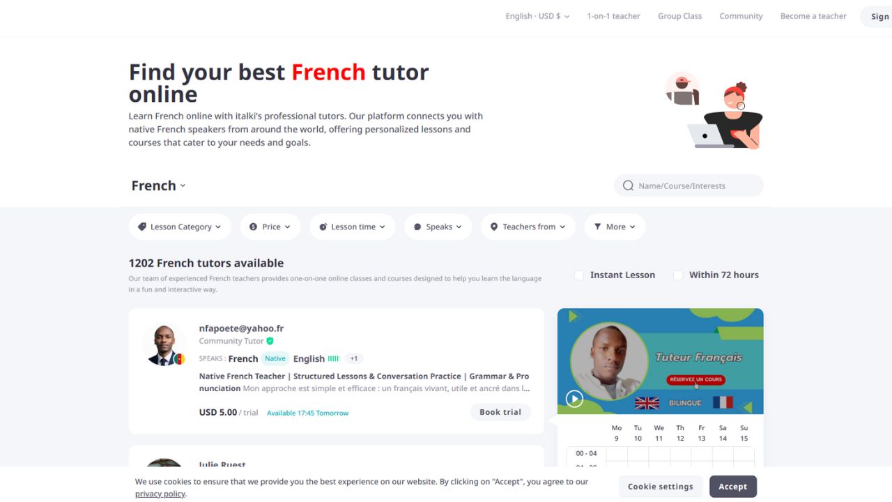 italki - Online French Tutors & Classes