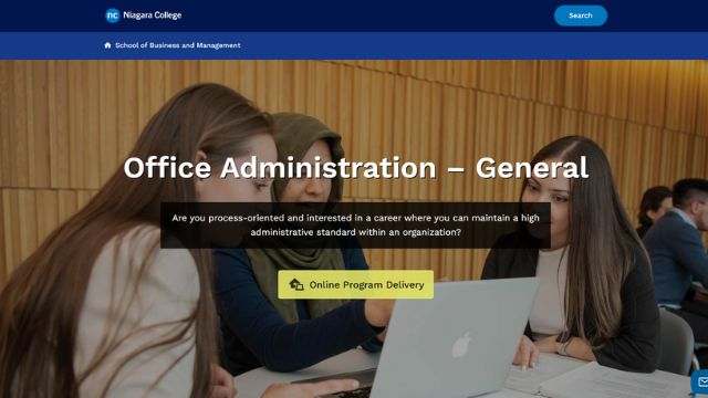 Niagara College - Office Administration – General (Online)