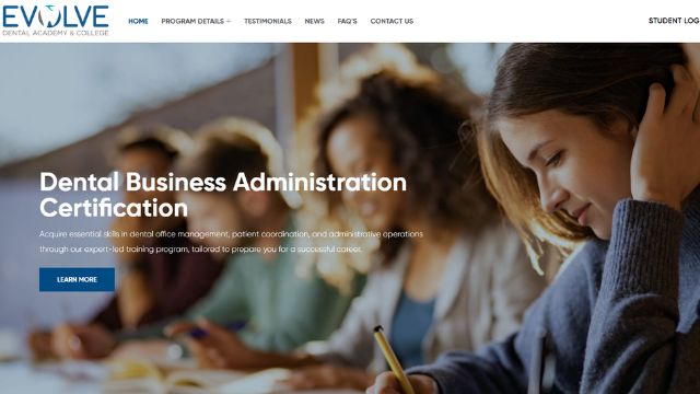 Evolve Dental Academy – Dental Office Administrator Program (Online)