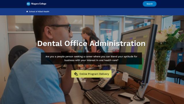Niagara College – Dental Office Administration (Online)
