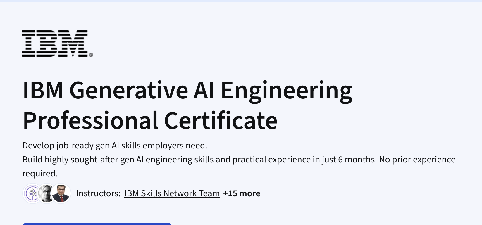 IBM course about AI for Canadians