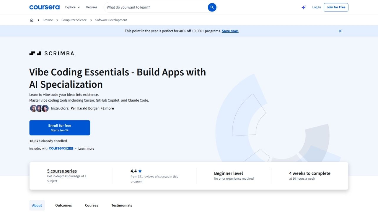 Vibe Coding Essentials Build Apps with AI Specialization